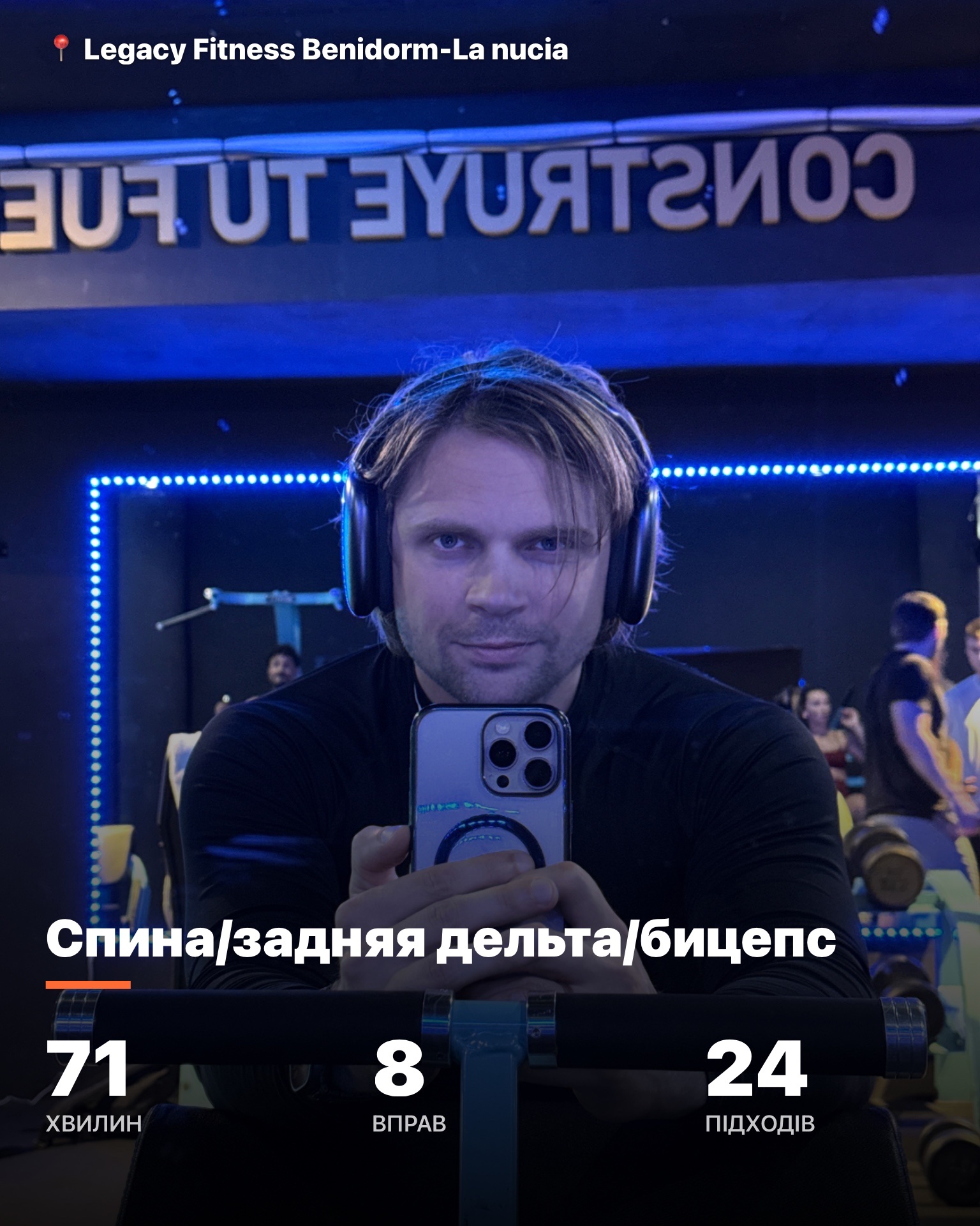 Спина/задняя дельта/бицепс